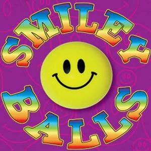 Mini Smiley Balls 1" Self-Vend Toys