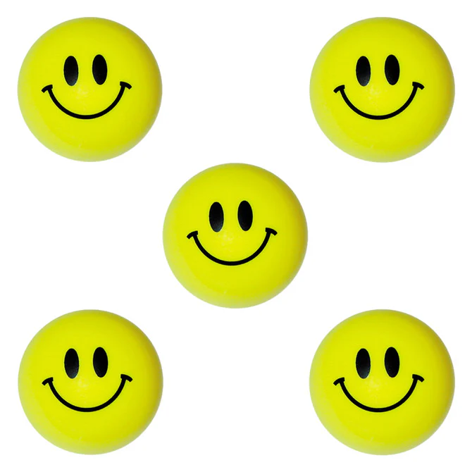 Mini Smiley Balls 1" Self-Vend Toys - Image 2