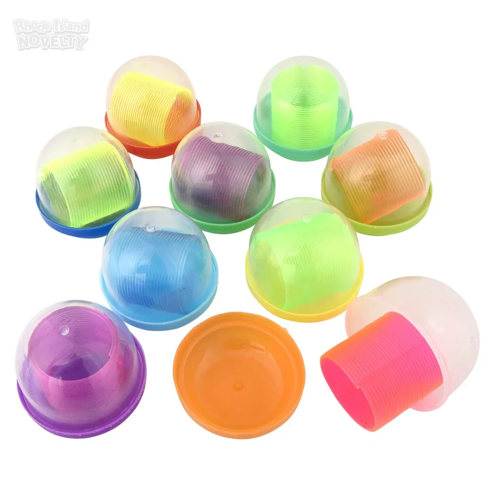Mini Transparent Coil Springs 2" Capsules - Image 2