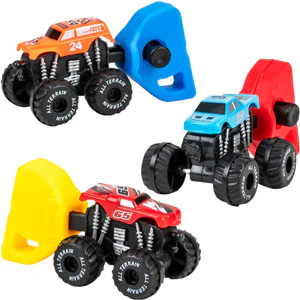 Mini Truck with Launch Key 1.25in Asst (12pcs) - Image 4