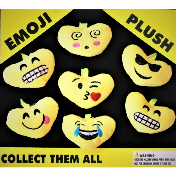 Miniature Emoji Plush 2" Capsules - Image 3