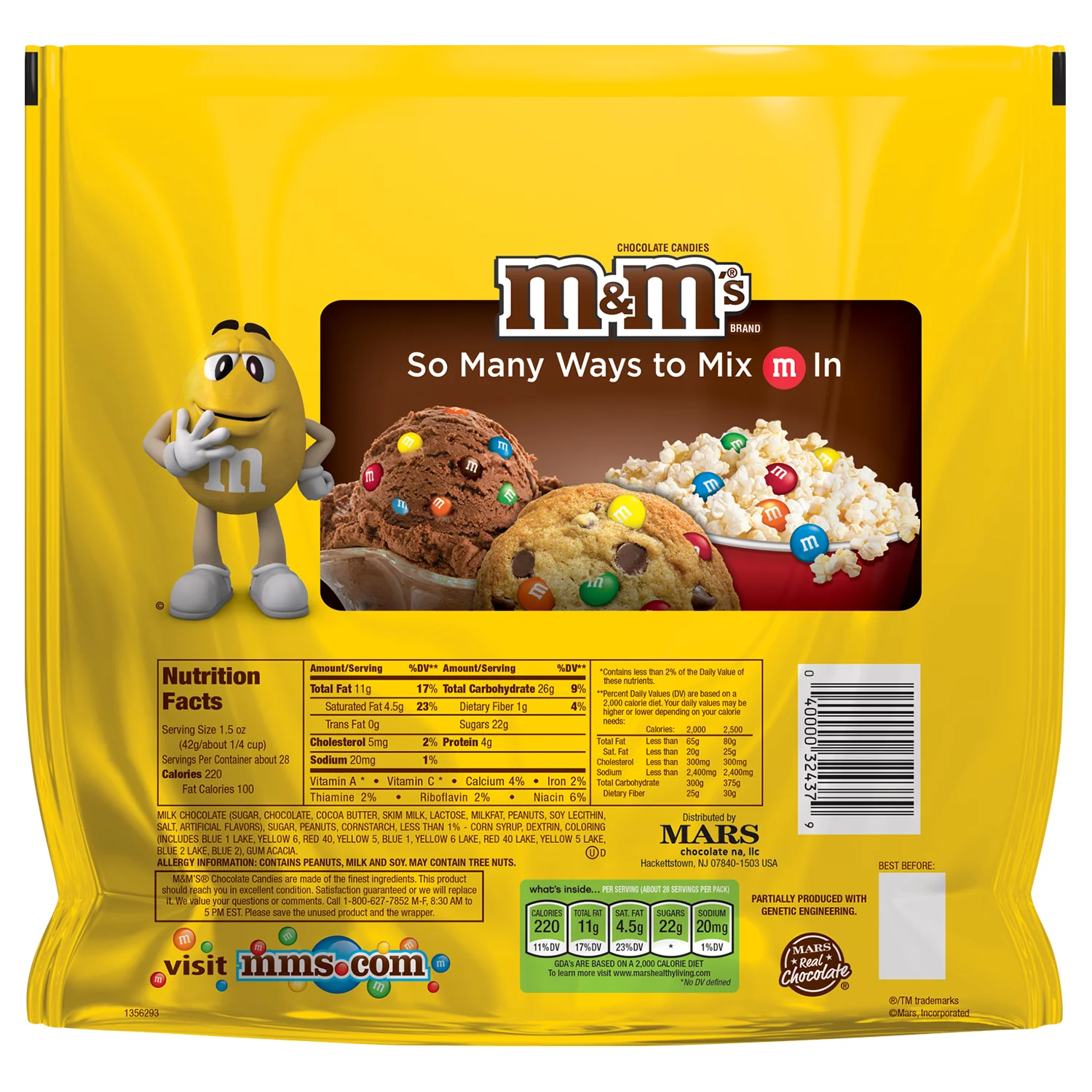 M&M's Peanut 38-Ounce Bag - Image 2