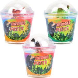 Multi Color Putty with Dinosaur Inside 4.5n (12pcs) - Image 2