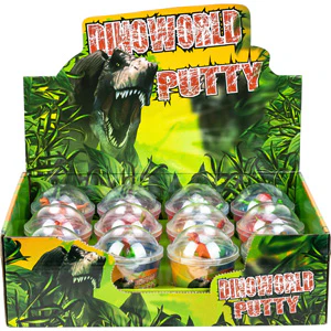 Multi Color Putty with Dinosaur Inside 4.5n (12pcs) - Image 3