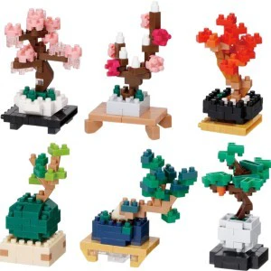 Nanoblock Landscapes Bonsai Tree (6pcs) - Image 4