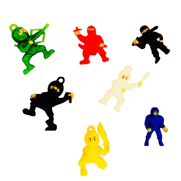 Ninja Warriors 1" Capsules - Image 2
