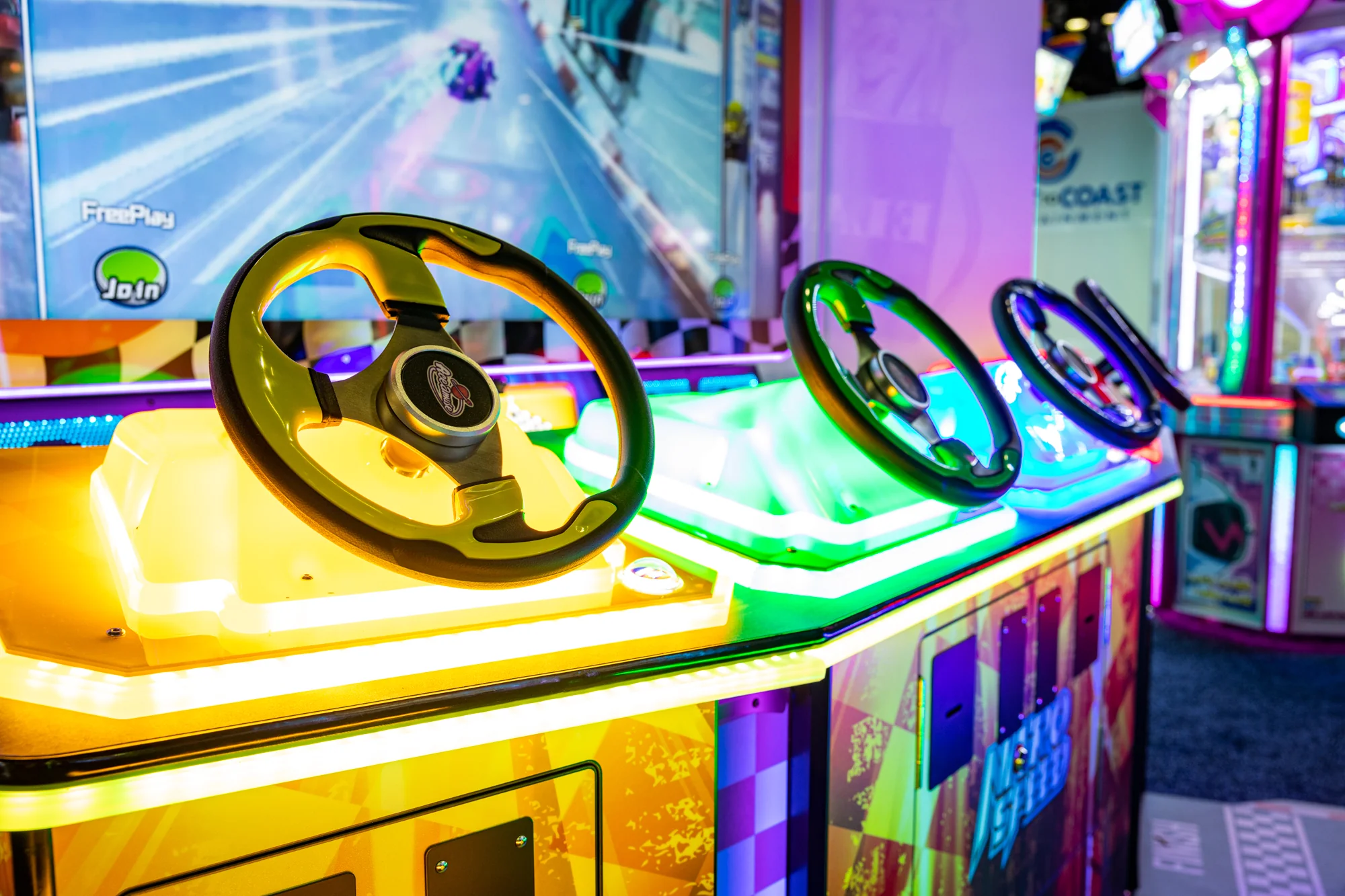 Nitro Speed 4-Player Racing Arcade Game - Image 3