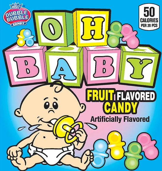 Oh Baby Uncoated Pacifier Candy 22 LB - Image 4