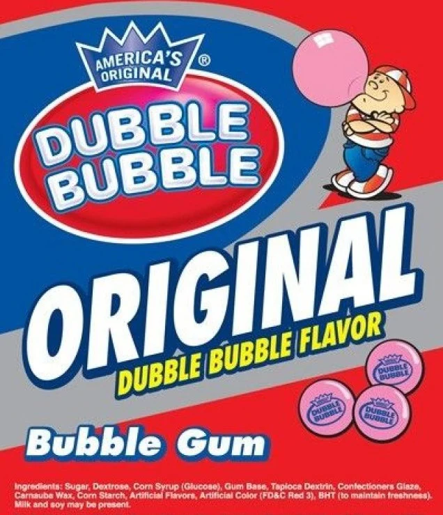 Original 1928 Dubble Bubble Gumballs (1"/850 count) - Image 3