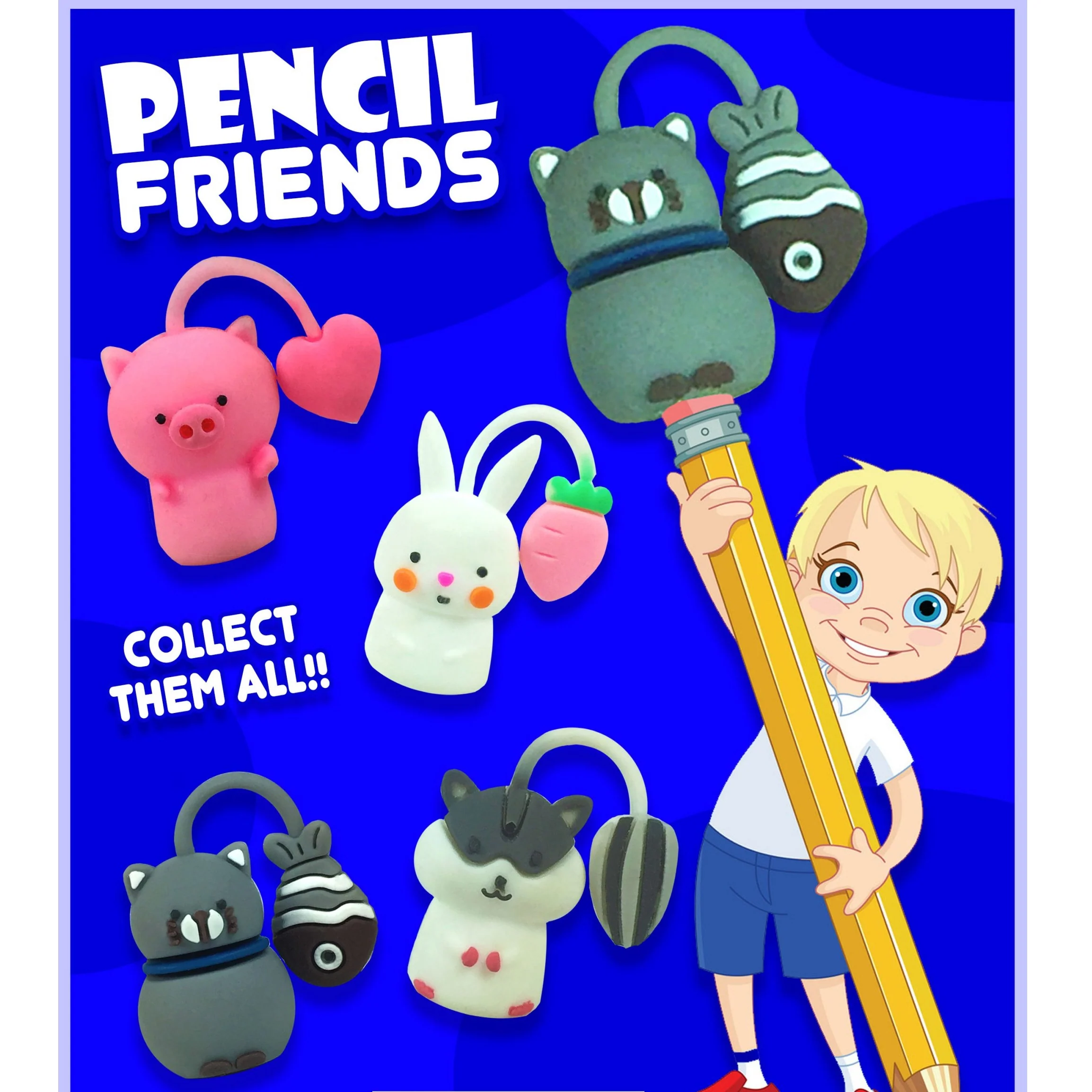 Pencil Friends 2" Capsules