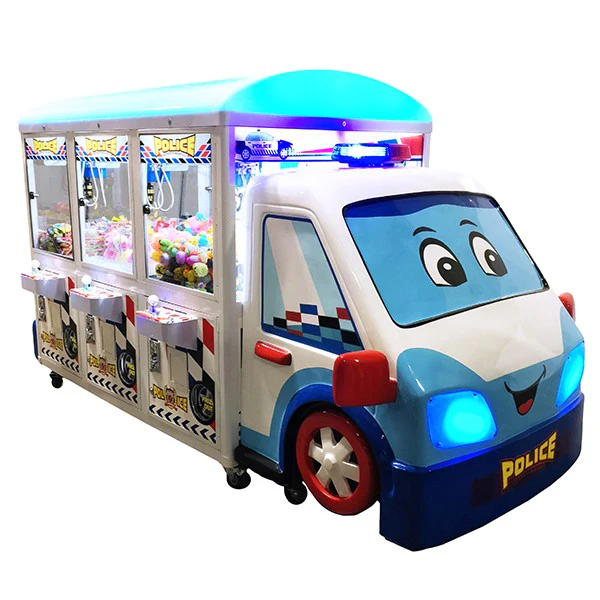 Police Car 6-Player Crane Machine