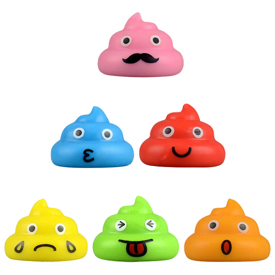 Poop-sters Figurines Asst (100pcs)