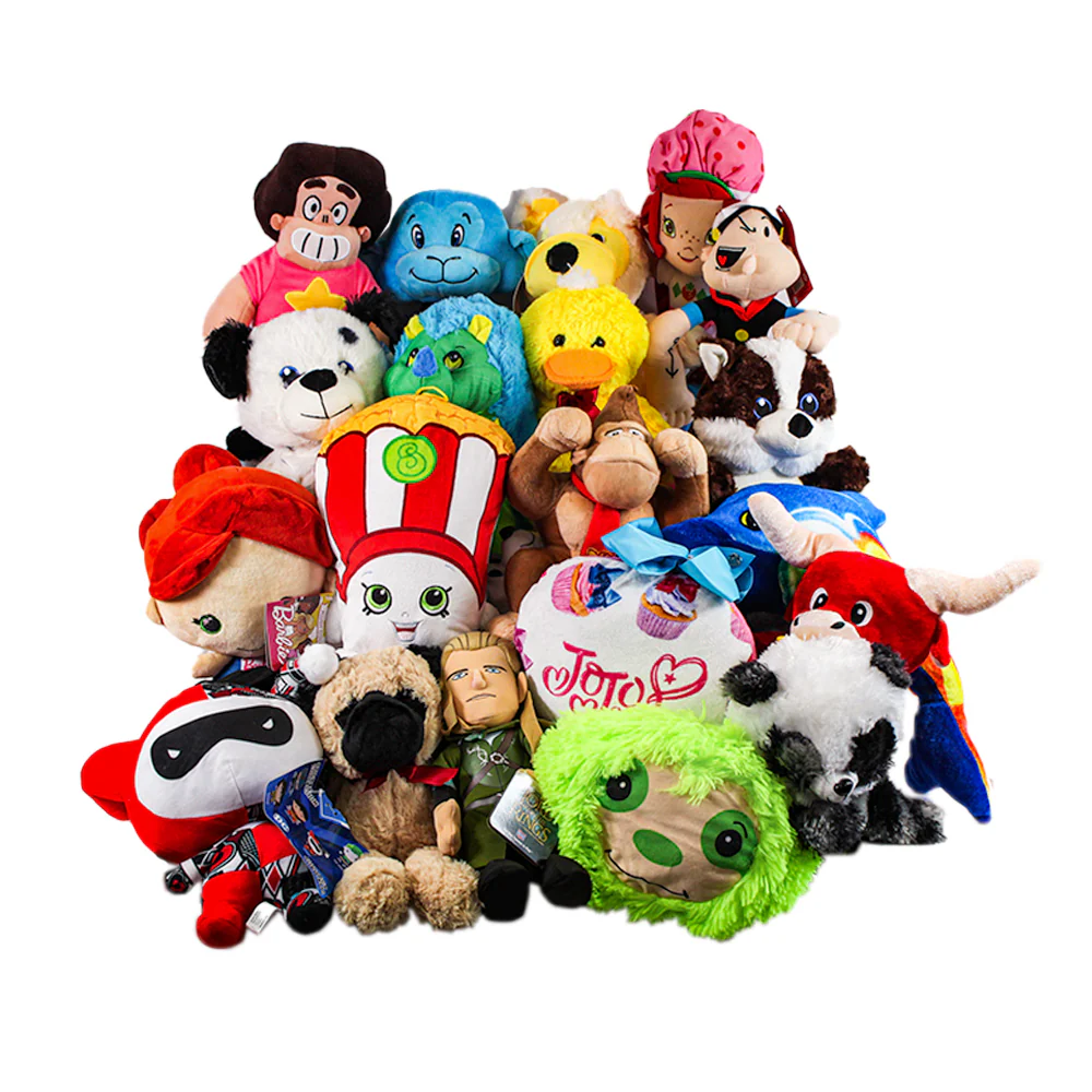 Premium Jumbo Plush Mix 50% Licensed 10"-12" 96ct