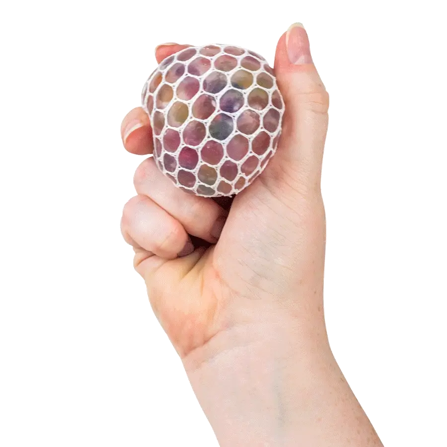Rainbow 2.5in Mesh Bead Ball Display Box (12pcs) - Image 2