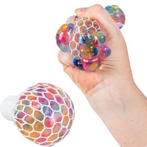 Rainbow 2.5in Mesh Bead Ball Display Box (12pcs) - Image 3