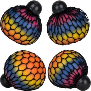 Rainbow Mesh Ball 2.5in (12pcs) - Image 3