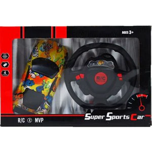 Remote Control 4gh Graffiti Car 6in with Steering Wheel (1ct.) - Image 3
