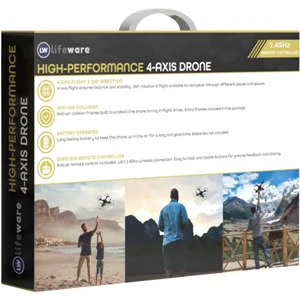 Remote Control Drone - White (1ct.) - Image 4