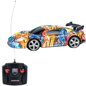 Remote Control Graffiti 1:22 Scale 4 Function Racing Car - Image 2