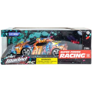 Remote Control Graffiti 1:22 Scale 4 Function Racing Car - Image 3