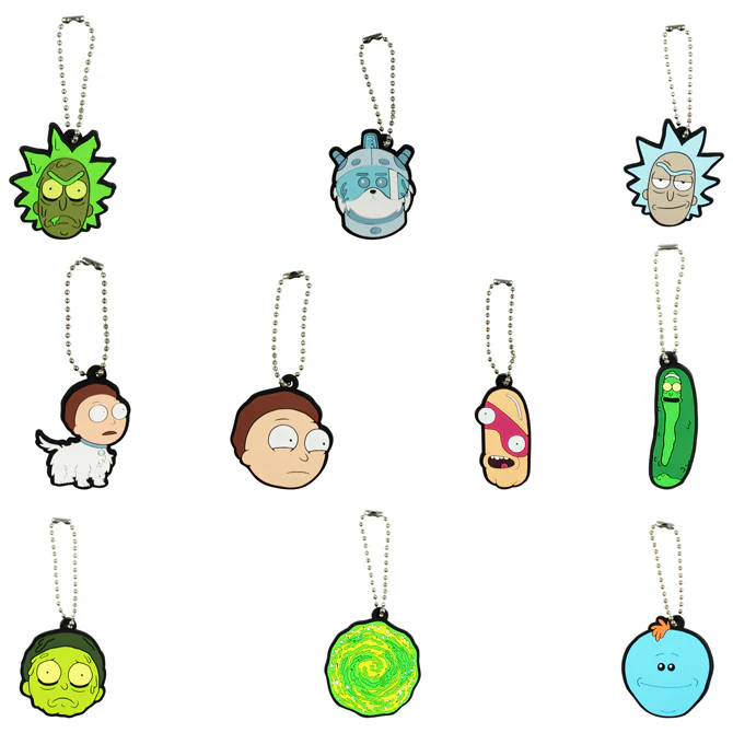 Rick and Morty Keychains 2" Capsules - Image 2