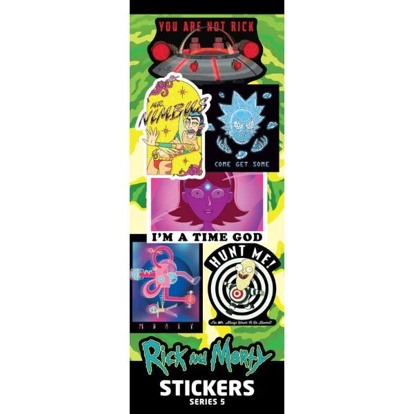 Rick and Morty Series #5 Stickers - Image 2
