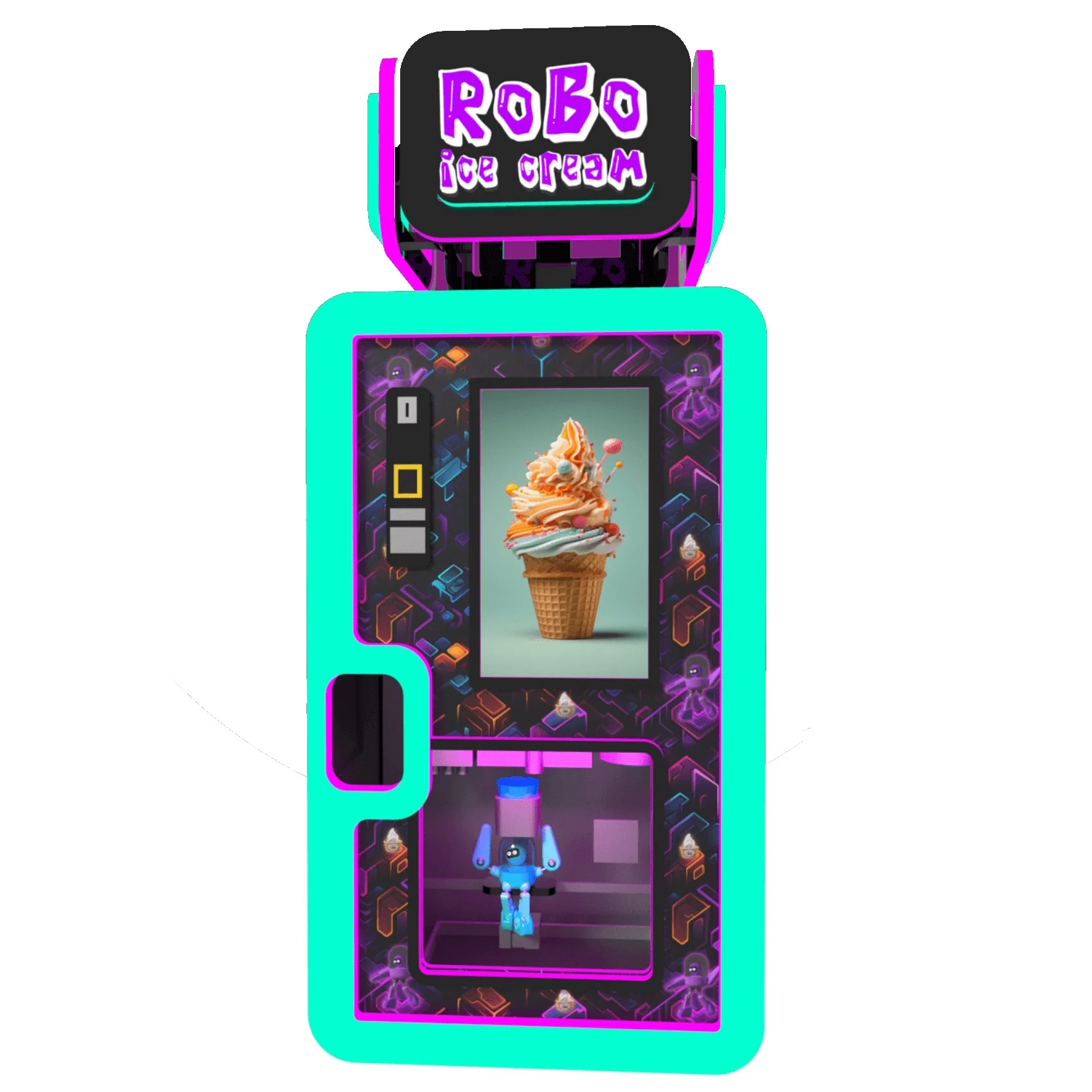 Robo Ice Cream Vending Machine