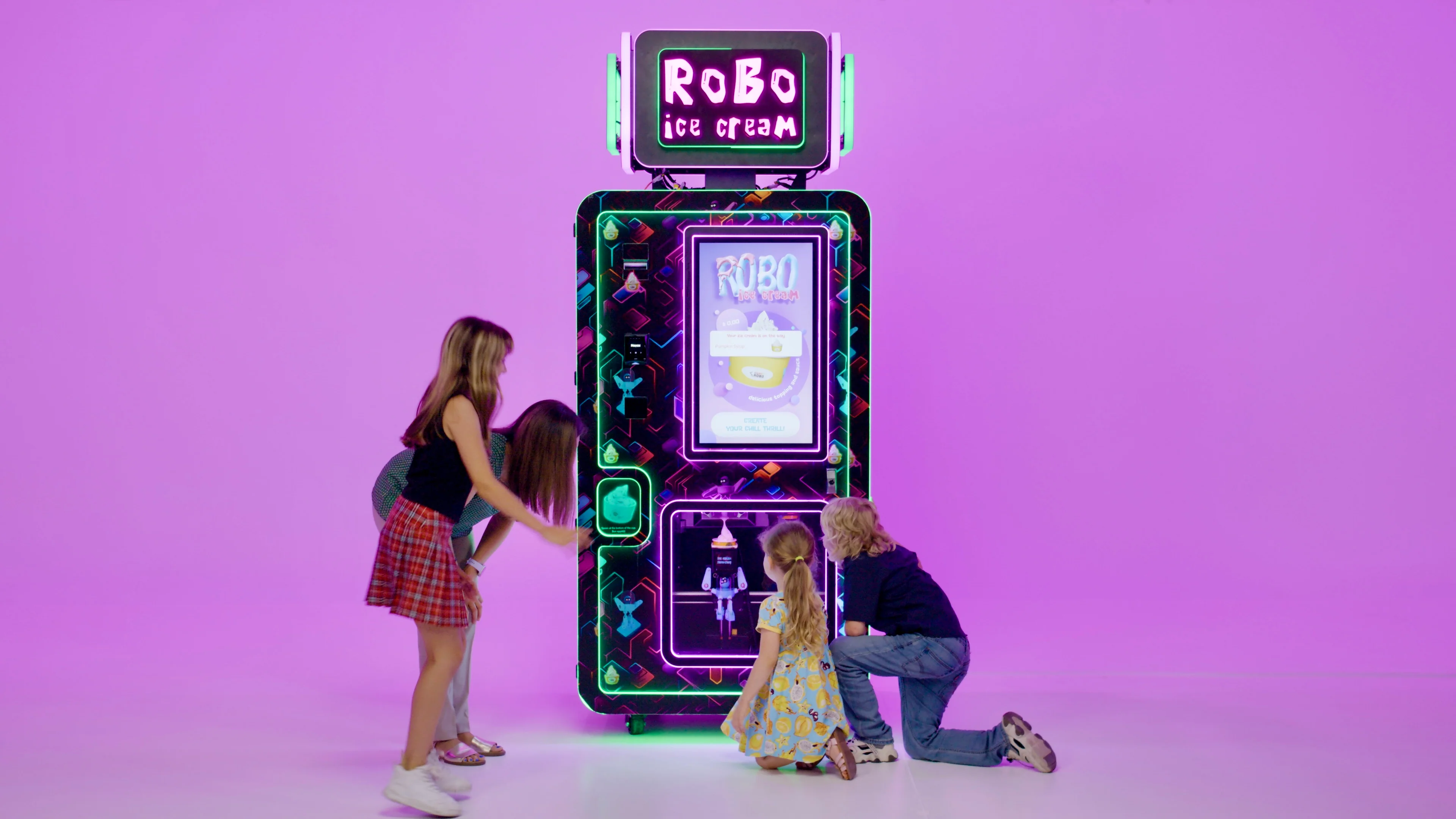 Robo Ice Cream Vending Machine - Image 6