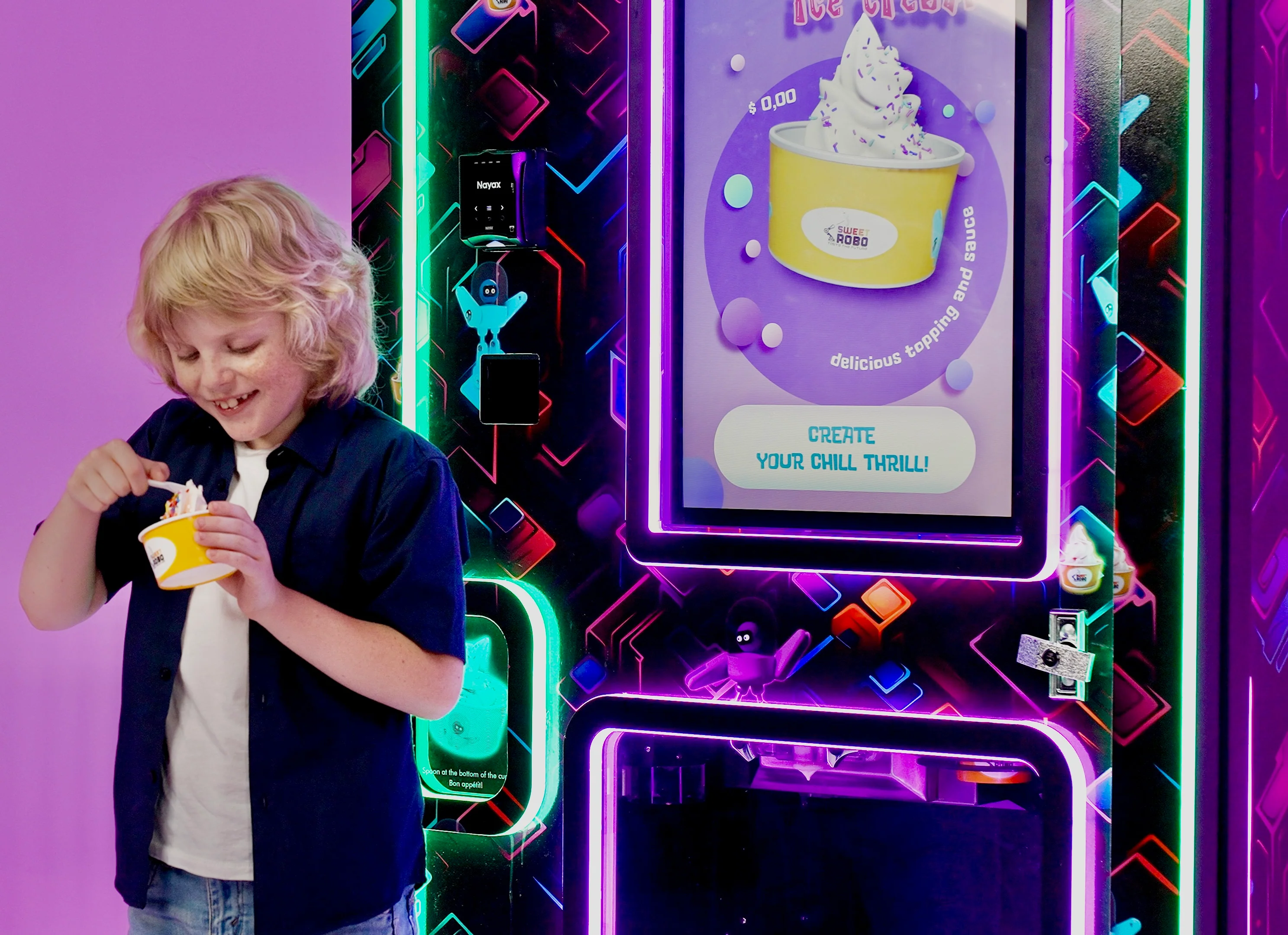 Robo Ice Cream Vending Machine - Image 7