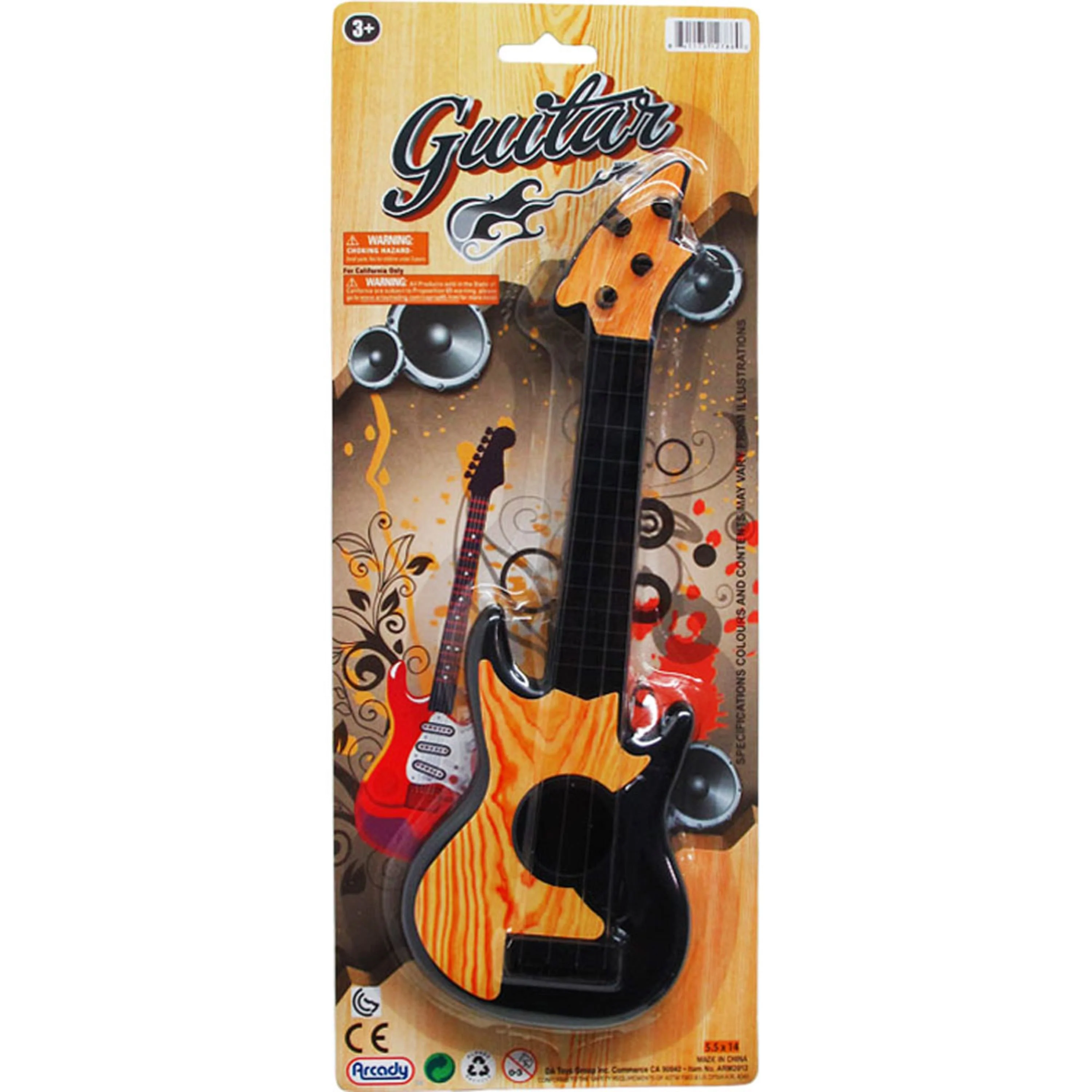 Rock Guitar 11in (1ct.) - Image 2