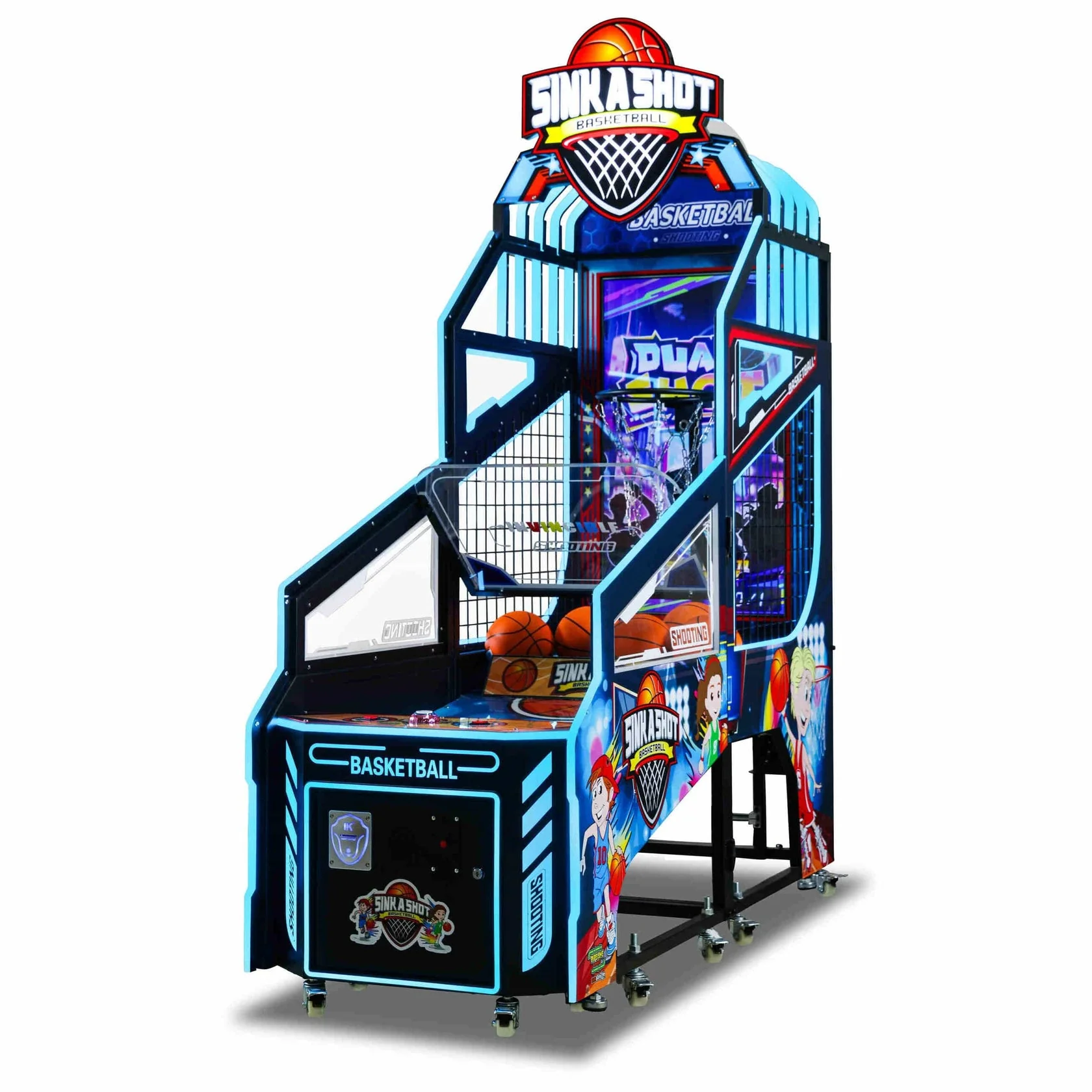 Sink A Shot Kiddie Basketball Arcade Game