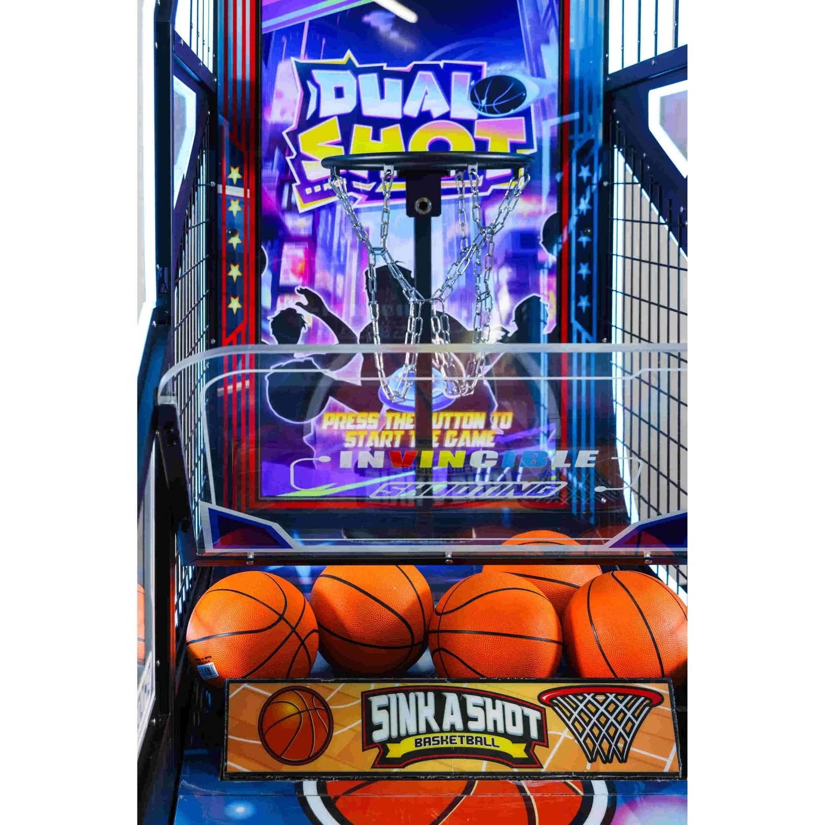 Sink A Shot Kiddie Basketball Arcade Game - Image 6