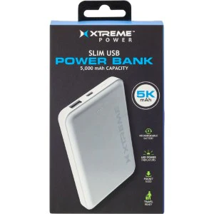 Slim Power Bank 5000mAh-White (1ct.) - Image 2