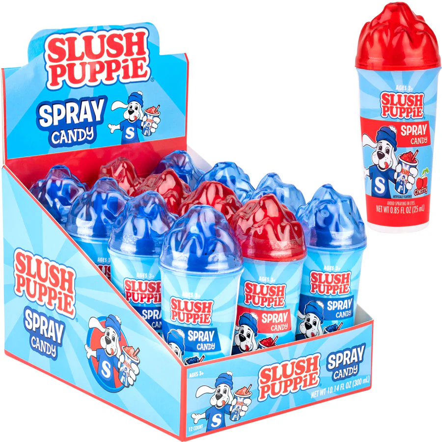 SLUSH PUPPiE™ Spray Candy Display Box (12 pcs)