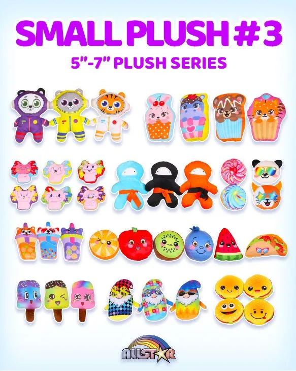 Small 5"-7" Plush Mix Series #3 (296ct.) - Image 2
