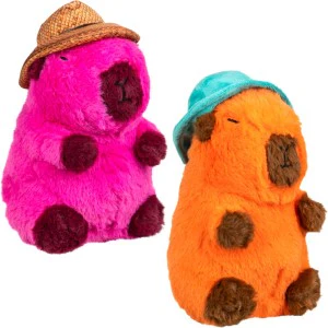 Small Capybara w/Hats 8in Plush (1ct.) - Image 2