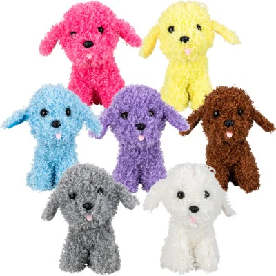 Small Fluffy Poodle 8in Plush (1 ct.)