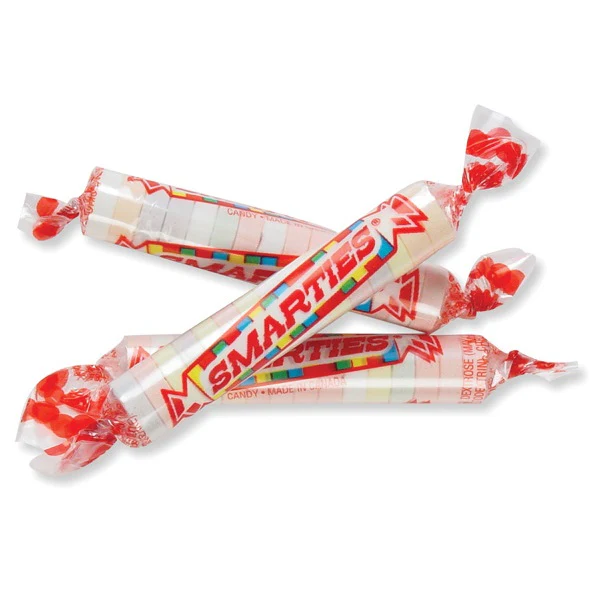 Smarties® Rolls Candy 40 lb/Case