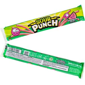 Sour Punch® Straws Watermelon (24pcs) - Image 2