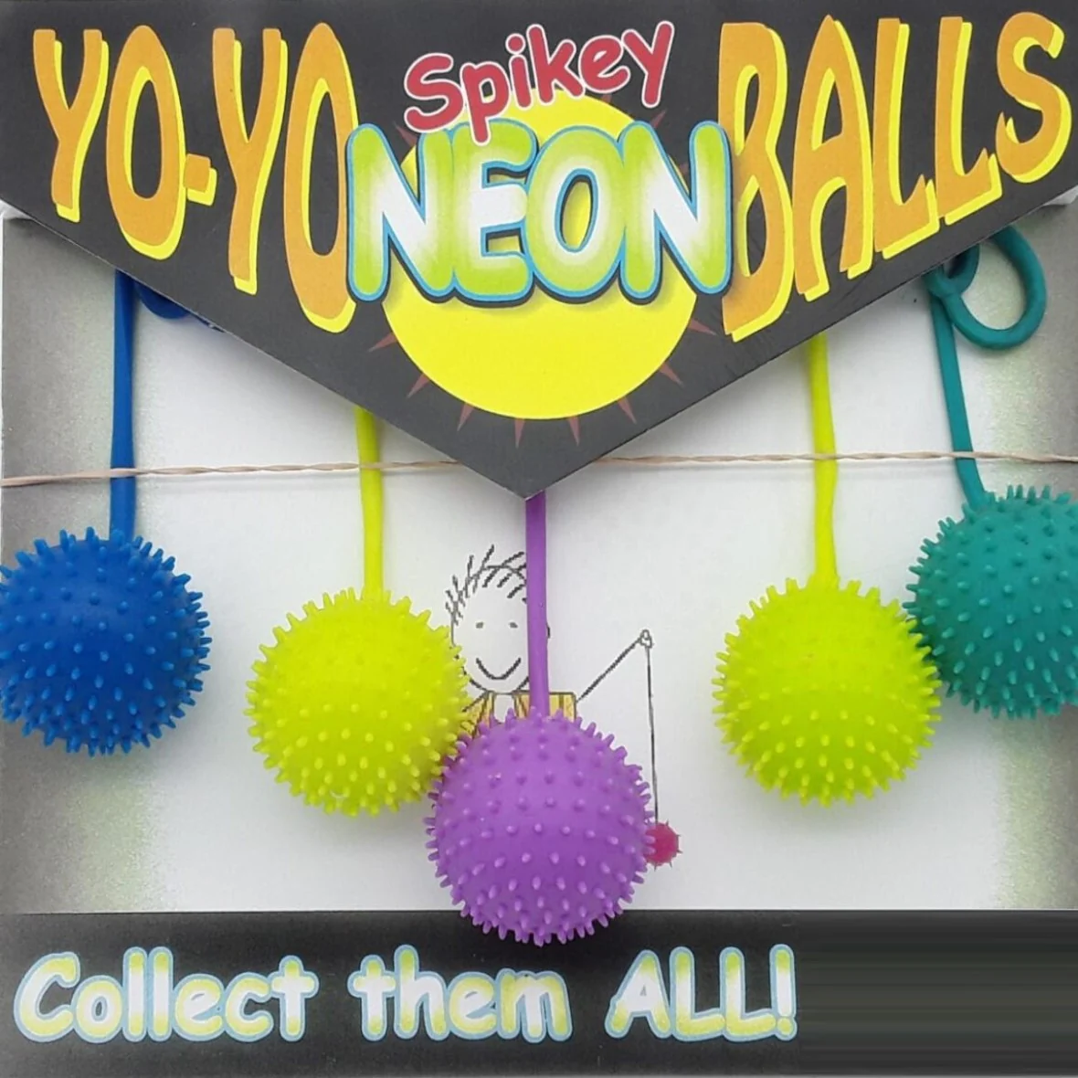 Spike Yo-Yo Neon Balls 2" Capsules