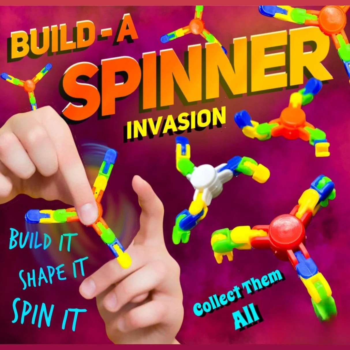 Spinner Invasion 2" Capsules