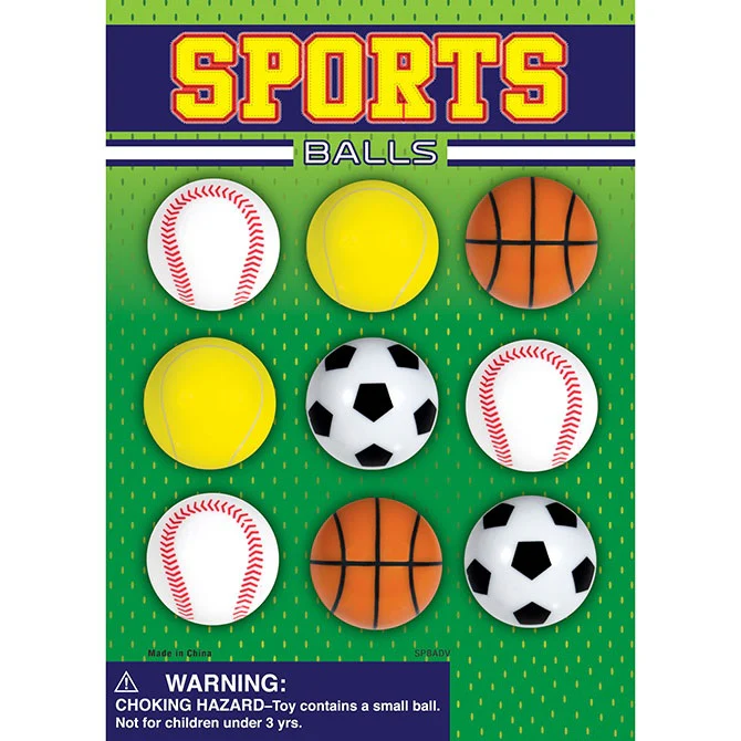 Sport Balls 1" Self-Vending Toys - Image 3