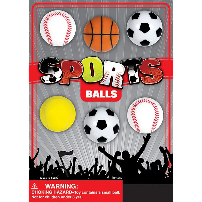 Sport Balls 1" Self-Vending Toys - Image 4