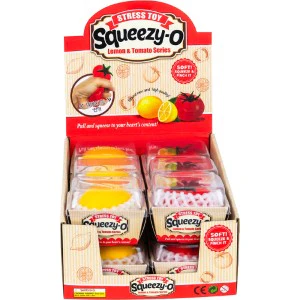 Squeeze Stretch Tomato & Lemon 3in (12pcs) - Image 2