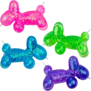 Squeeze Sugar Balloon Dog 4in (12pcs) - Image 3