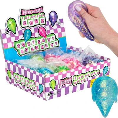 Squeeze Sugar Ice Cream Cone 3.25in (12pcs)