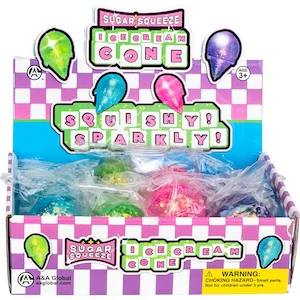 Squeeze Sugar Ice Cream Cone 3.25in (12pcs) - Image 4