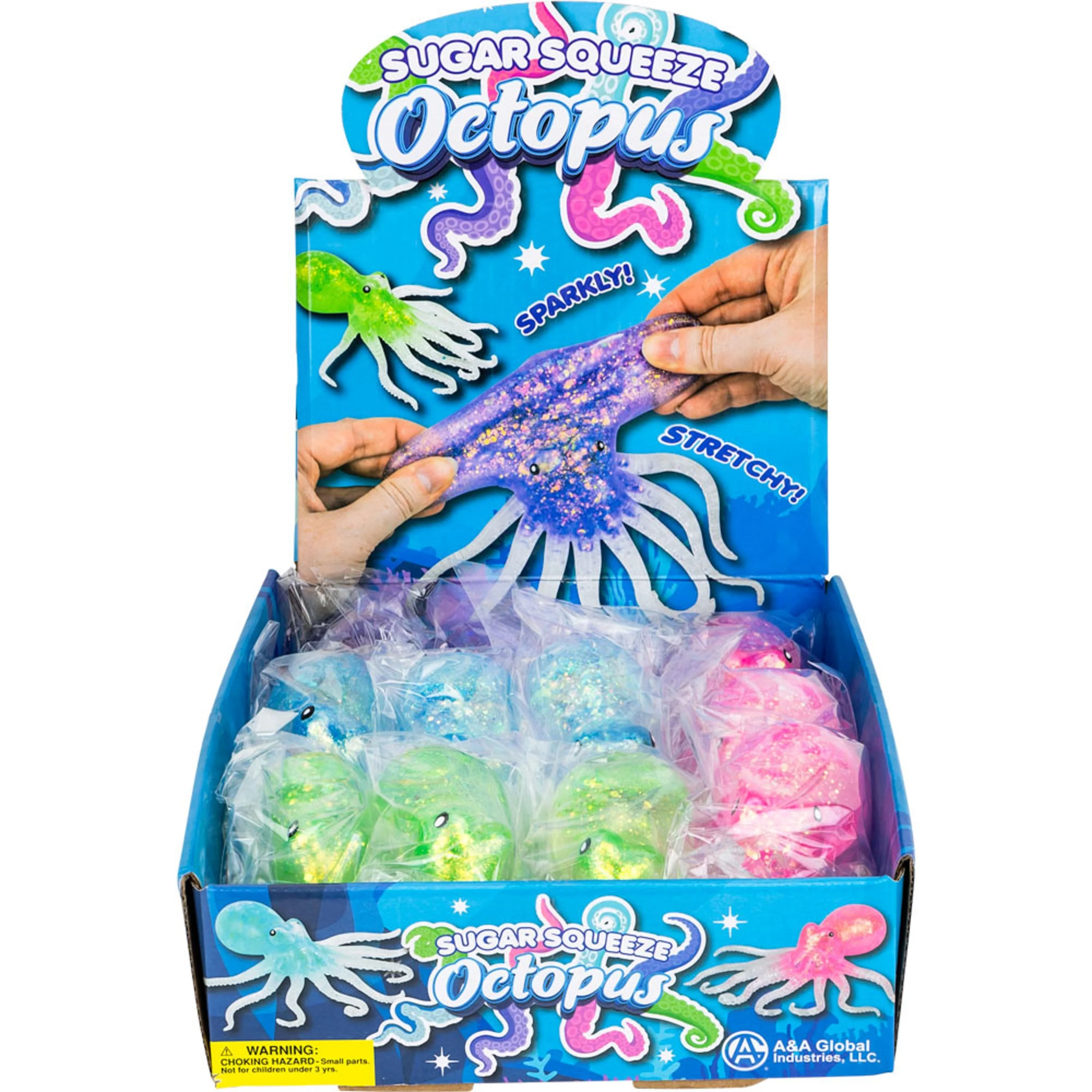 Squeeze Sugar Octopus 7in (12pcs) - Image 4