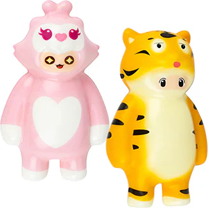 Squishy Animal Costume Character 4.5in Asst (12pcs) - Image 2