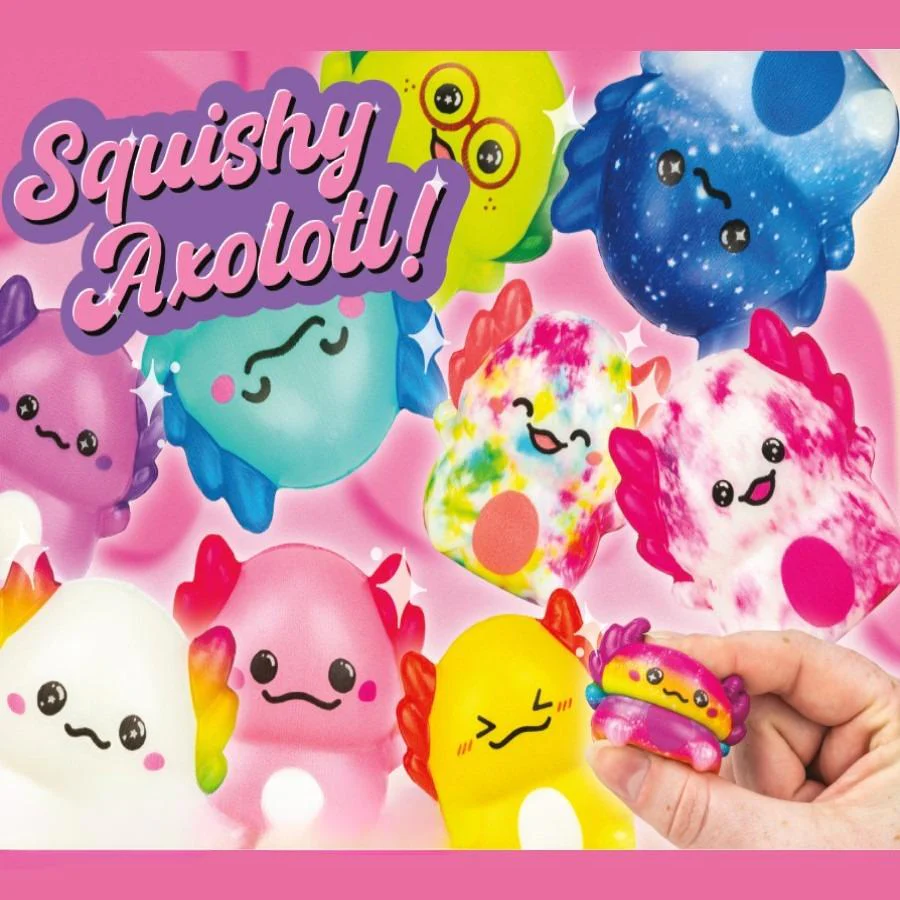 Squishy Axolotl 2" Capsules